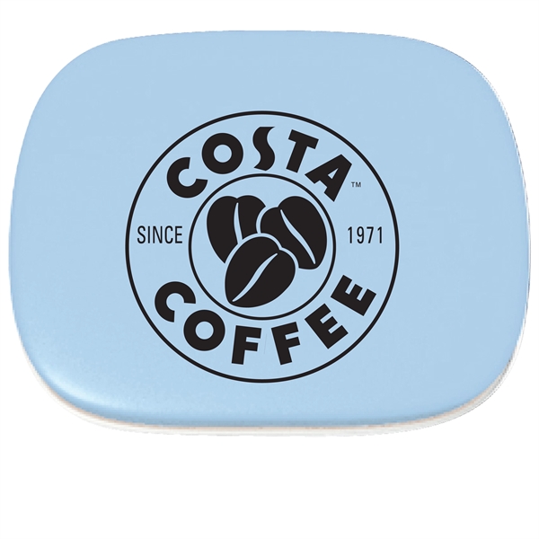 2.5" x 3.875" full-color promotional booklet with tin of breath mints.... from ASI 90807 Tekweld