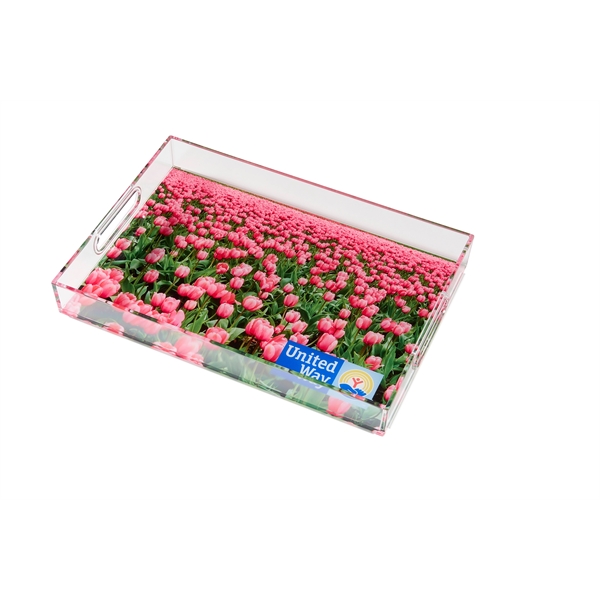 11" x 16" Acrylic Serving Tray USA made w/full color sports... from ASI 79933 Prorose Inc / ProRose