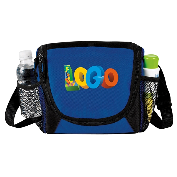 6-Pack Lunch Cooler. Made of poly 600 denier, Insulated, heat-sealed lining... from ASI 46420 Continental Mkting Svc Inc / CMBags