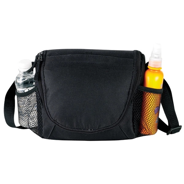 6-Pack Lunch Cooler. Made of poly 600 denier, Insulated, heat-sealed lining... from ASI 46420 Continental Mkting Svc Inc / CMBags