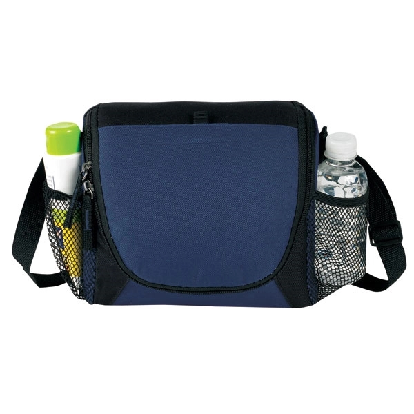 6-Pack Lunch Cooler. Made of poly 600 denier, Insulated, heat-sealed lining... from ASI 46420 Continental Mkting Svc Inc / CMBags