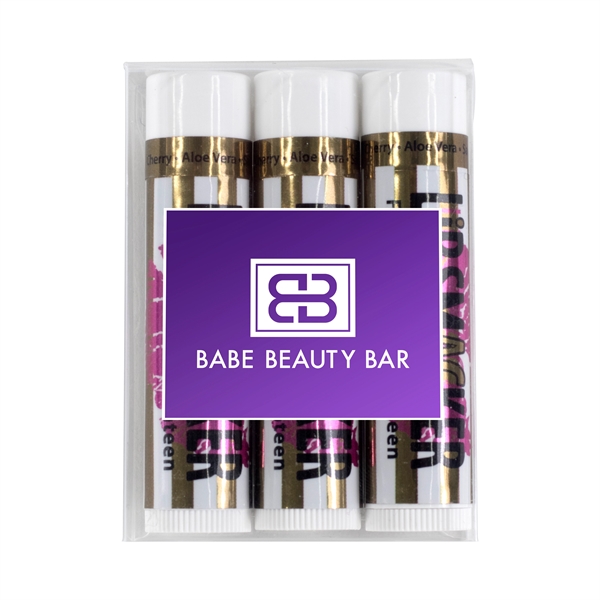 All-natural beeswax lip balm.... from ASI 90807 Tekweld