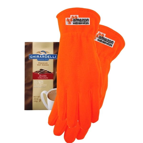 Fleece Gloves with Cocoa Gift Set... from ASI 89971 Stuff A Mug