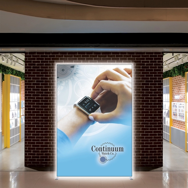 Silicone Edge Graphic Pop Up Backdrop Kit with Full Color Digital... from ASI 80228 Quinn