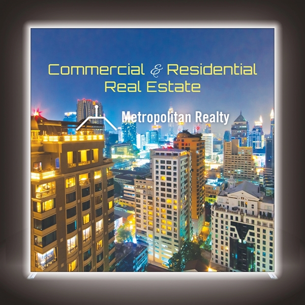 Silicone Edge Graphic Pop Up Backdrop Kit with Full Color Digital... from ASI 80228 Quinn