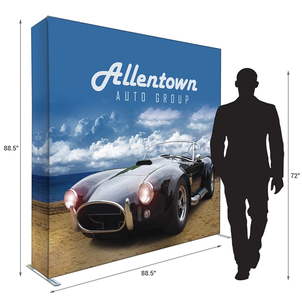 Silicone Edge Graphic Pop Up Backdrop Kit with Full Color Digital... from ASI 80228 Quinn