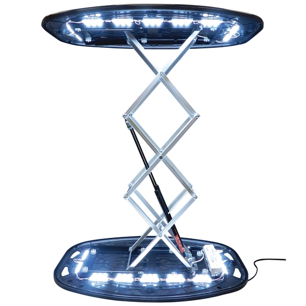 Auto Rise Light Table with Backlit Polyester Banner and Carrying Case... from ASI 80228 Quinn