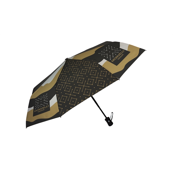 42.5" arc, full-color umbrella with auto-opening handle and single color strap,... from ASI 45657 Pop! Promos