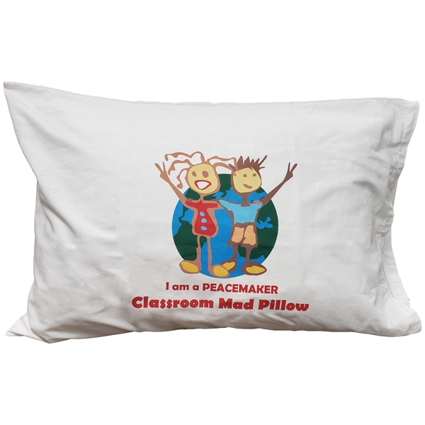 30" x 20" pillowcase made of jersey knit or 100% cotton... from ASI 31260 AdCapitol