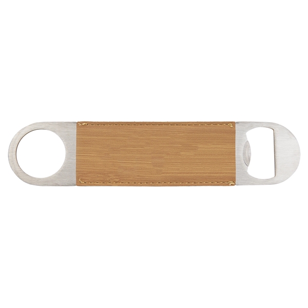 1 1/2" x 7" x 1/8" stainless steel and bamboo PU... from ASI 74601 Calico