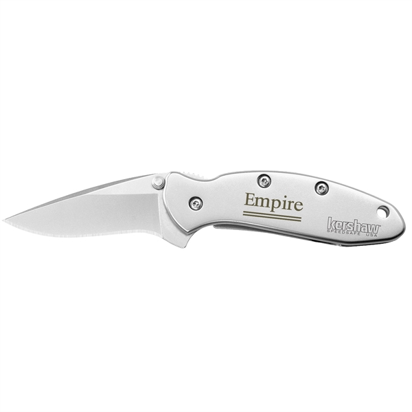 Pocket knife with assisted opening system and stainless steel blade... from ASI 46170 Compass Industries Inc