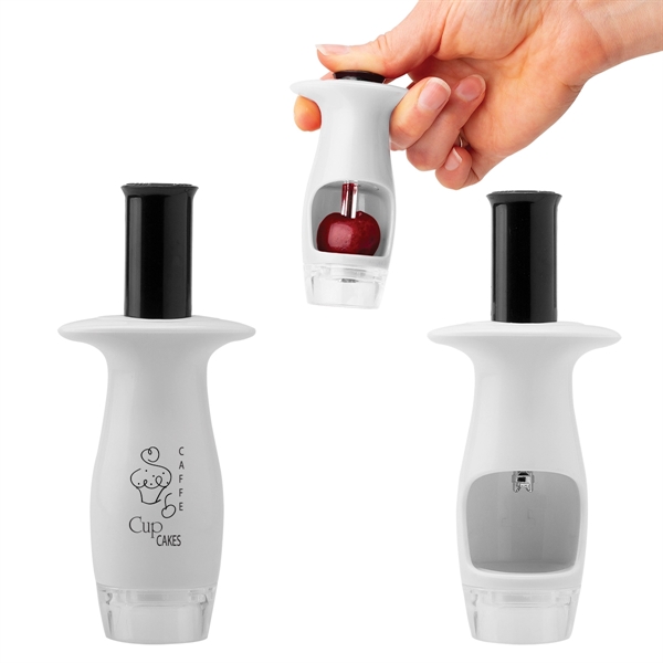 Cherry pitter with spring-loaded plunger.... from ASI 62190 Illini