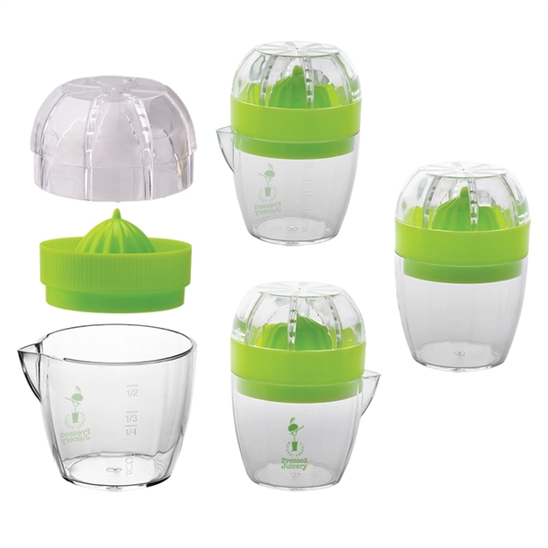 Citrus juicer with citrus reamer, strainer, 1/2 cup container, pouring spout... from ASI 62190 Illini