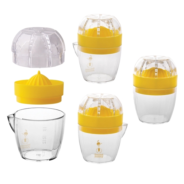 Citrus juicer with citrus reamer, strainer, 1/2 cup container, pouring spout... from ASI 62190 Illini