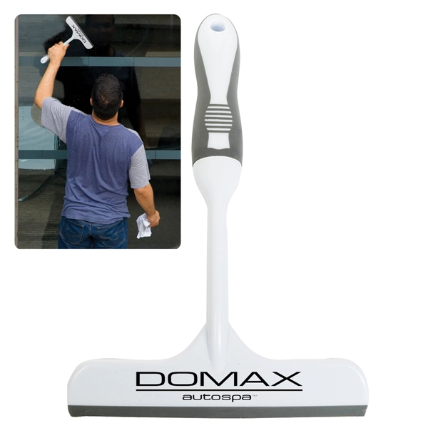 White squeegee with gray accents and imprinting capabilities.... from ASI 62190 Illini