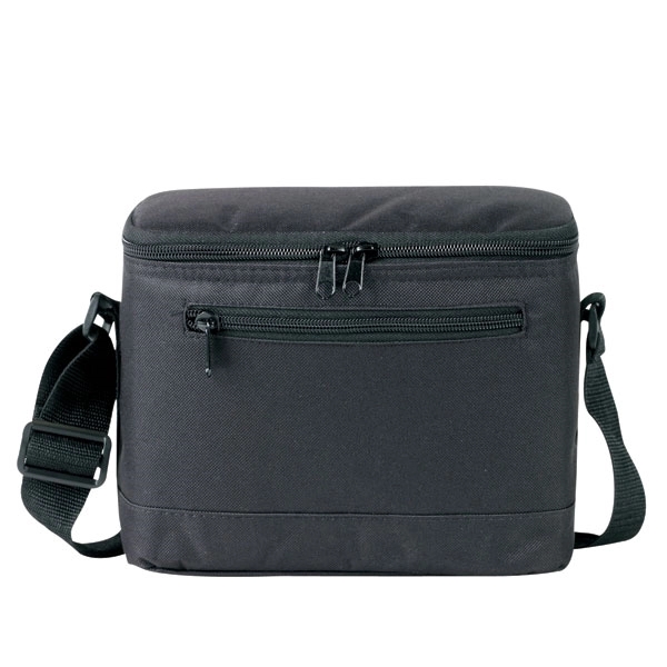 Deluxe 6-pack cooler with insulated, heat sealed main compartment, open mesh... from ASI 46420 Continental Mkting Svc Inc / CMBags
