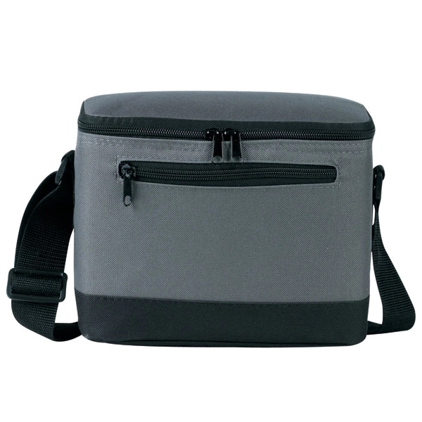 Deluxe 6-pack cooler with insulated, heat sealed main compartment, open mesh... from ASI 46420 Continental Mkting Svc Inc / CMBags