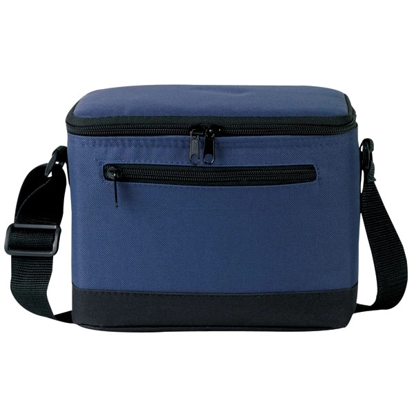 Deluxe 6-pack cooler with insulated, heat sealed main compartment, open mesh... from ASI 46420 Continental Mkting Svc Inc / CMBags
