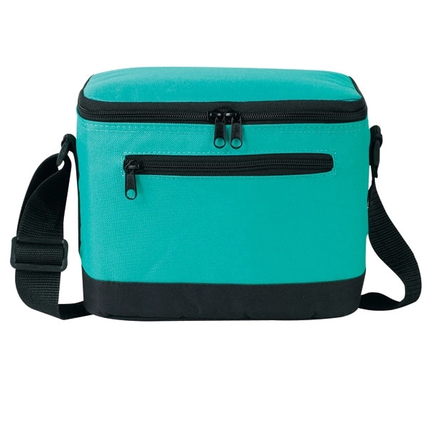 Deluxe 6-pack cooler with insulated, heat sealed main compartment, open mesh... from ASI 46420 Continental Mkting Svc Inc / CMBags