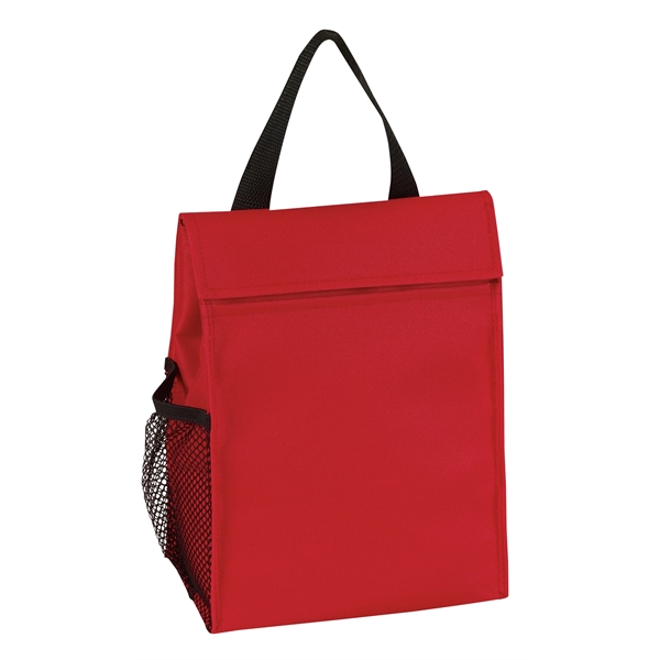 Basic lunch sack with a Hook and Loop flap closure and... from ASI 46420 Continental Mkting Svc Inc / CMBags
