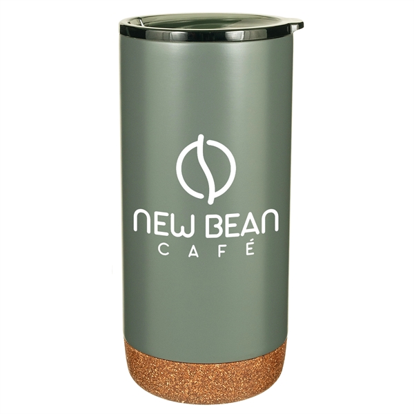 16 oz. Estate Double Walled Stainless Tumbler with Cork Bottom.... from ASI 43051 CPS / Keystone CPS CPS/Keystone