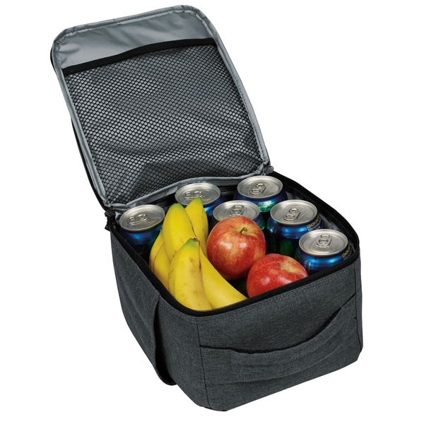 Premium vertical cooler with insulated heat-sealed PEVA lining, double zippered main... from ASI 46420 Continental Mkting Svc Inc / CMBags