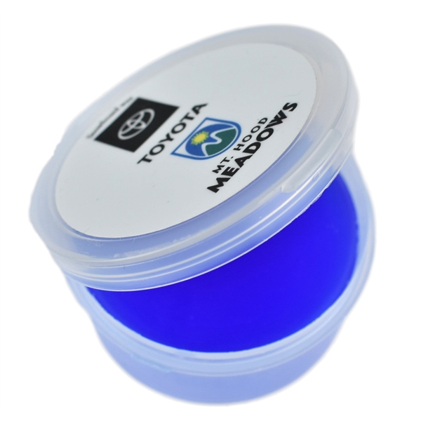 Snowboard/ski wax with snap lid reusable container that measures 2.5" x... from ASI 72657 Active Life Promo / Action Sports Promo