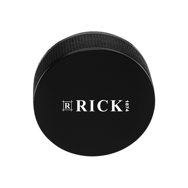 2.9" x 1" polyurethane hock puck-shaped stress ball.... from ASI 62088 IDProductsource