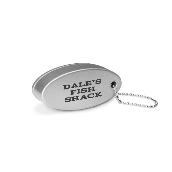 3.25" x 1.35" x .75" squeezable polyurethane floating keychain with beaded... from ASI 62088 IDProductsource