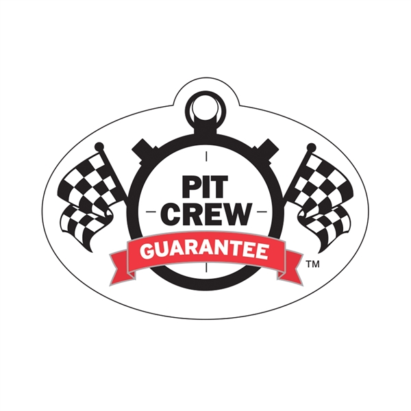 Oval with Top Bump Key Tag.... from ASI 75629 PSI Plastic Graphics / PSI