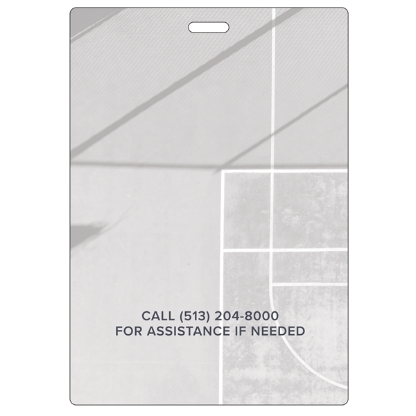 Badge, 30 mil thickness.... from ASI 75629 PSI Plastic Graphics / Plastic Graphics PSI