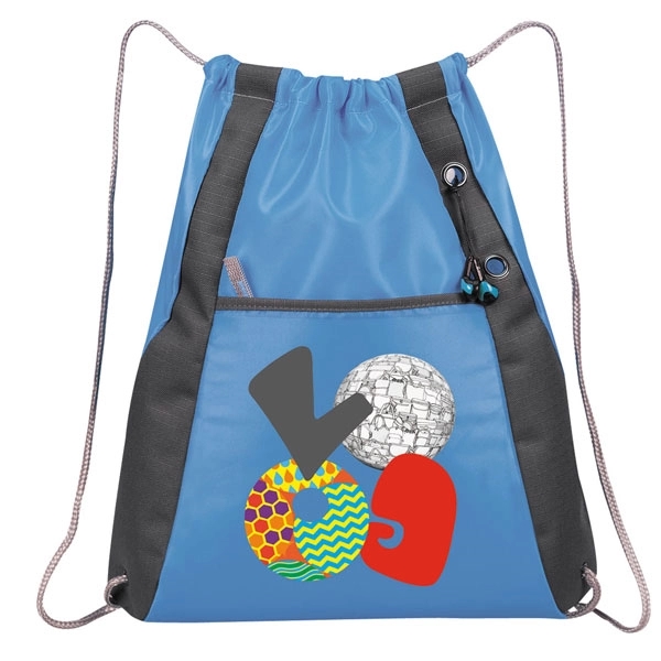 Pack made of nylon 210 denier and poly ripstop features single... from ASI 46420 Continental Mkting Svc Inc / CMBags