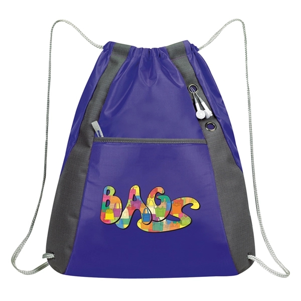 Pack made of nylon 210 denier and poly ripstop features single... from ASI 46420 Continental Mkting Svc Inc / CMBags