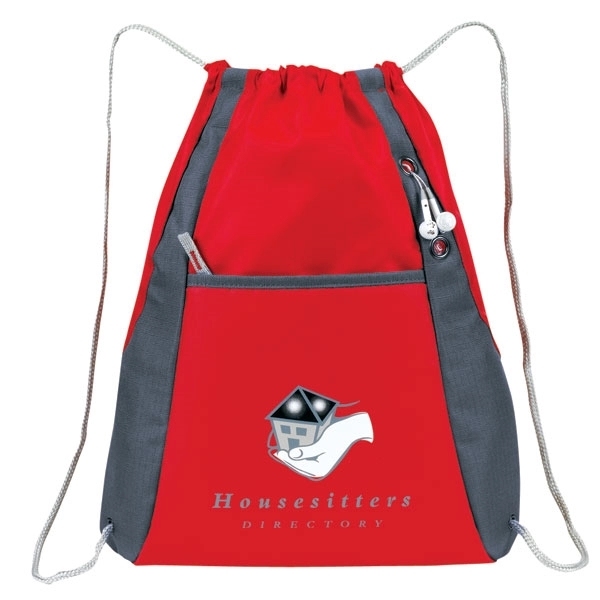 Pack made of nylon 210 denier and poly ripstop features single... from ASI 46420 Continental Mkting Svc Inc / CMBags