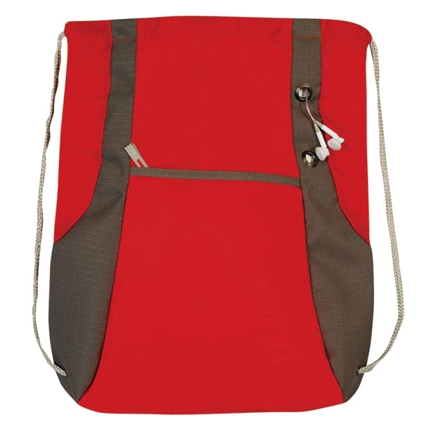 Pack made of nylon 210 denier and poly ripstop features single... from ASI 46420 Continental Mkting Svc Inc / CMBags