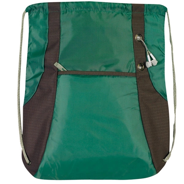 Pack made of nylon 210 denier and poly ripstop features single... from ASI 46420 Continental Mkting Svc Inc / CMBags