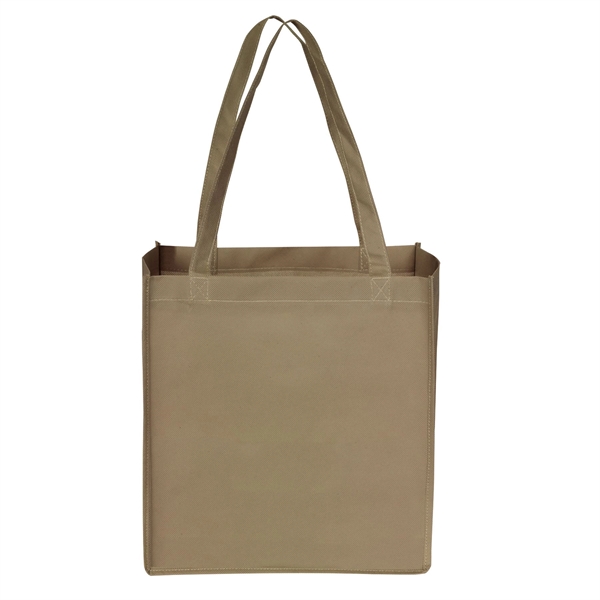 100% recyclable and reusable tote bag made of 80G non-woven, coated,... from ASI 46420 Continental Mkting Svc Inc / CMBags