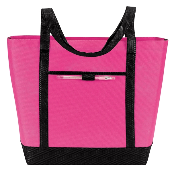 Bag made of 90G non woven polypropylene, this 100% recyclable, reusable... from ASI 46420 Continental Mkting Svc Inc / CMBags