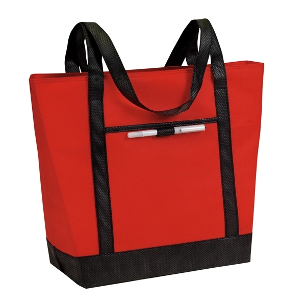 Bag made of 90G non woven polypropylene, this 100% recyclable, reusable... from ASI 46420 Continental Mkting Svc Inc / CMBags