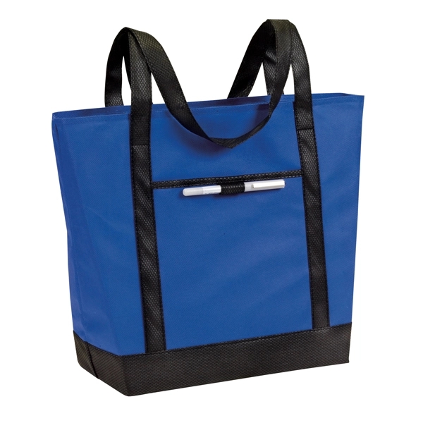 Bag made of 90G non woven polypropylene, this 100% recyclable, reusable... from ASI 46420 Continental Mkting Svc Inc / CMBags