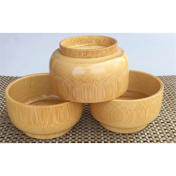 Bowl made of bamboo available in several sizes ranging from 3.9"... from ASI 92531 Unique Custom Products / UCP