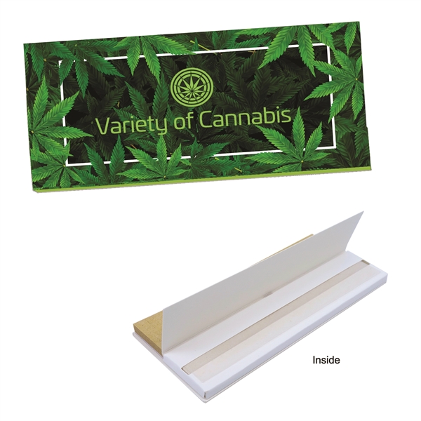 4.45" x .25" Stock king-sized unbleached virgin hemp rolling papers and... from ASI 90807 Tekweld