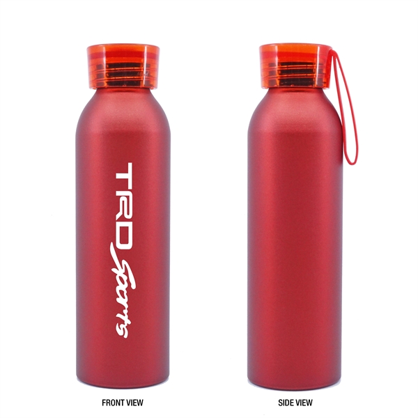 20 oz. aluminum bottle with matching screw-top cap; includes silicone carrying... from ASI 90807 Tekweld