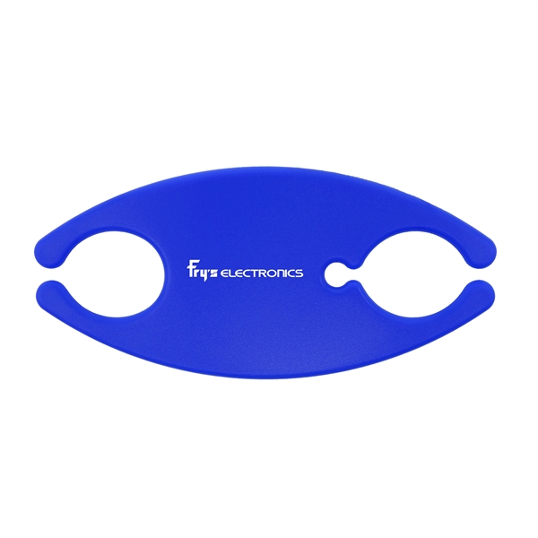 3.54" x 1.18" x .1" cord, earphone, and cable organizer.... from ASI 90807 Tekweld