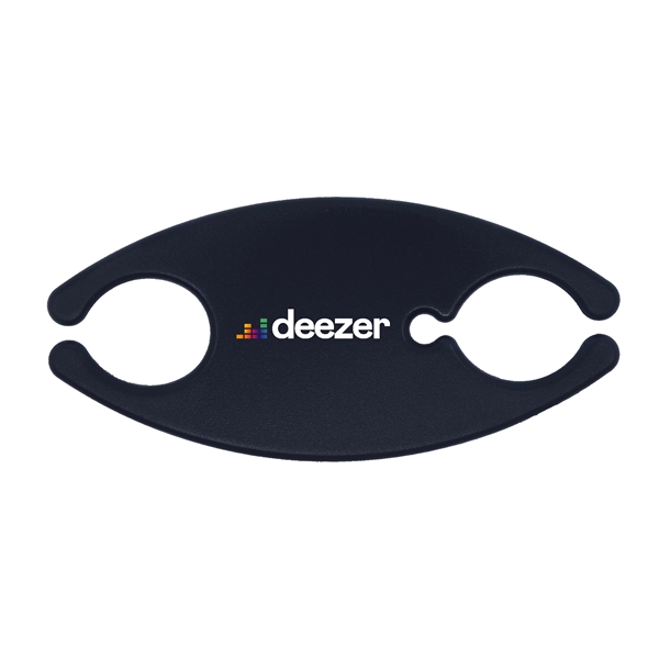 3.54" x 1.18" x .1" cord, earphone, and cable organizer.... from ASI 90807 Tekweld