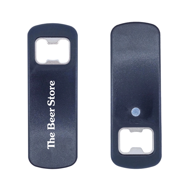 1.38" x 4.41" bottle opener with built-in magnet.... from ASI 90807 Tekweld