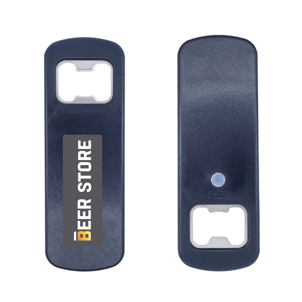 1.38" x 4.41" bottle opener with built-in magnet.... from ASI 90807 Tekweld