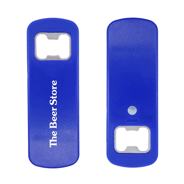 1.38" x 4.41" bottle opener with built-in magnet.... from ASI 90807 Tekweld