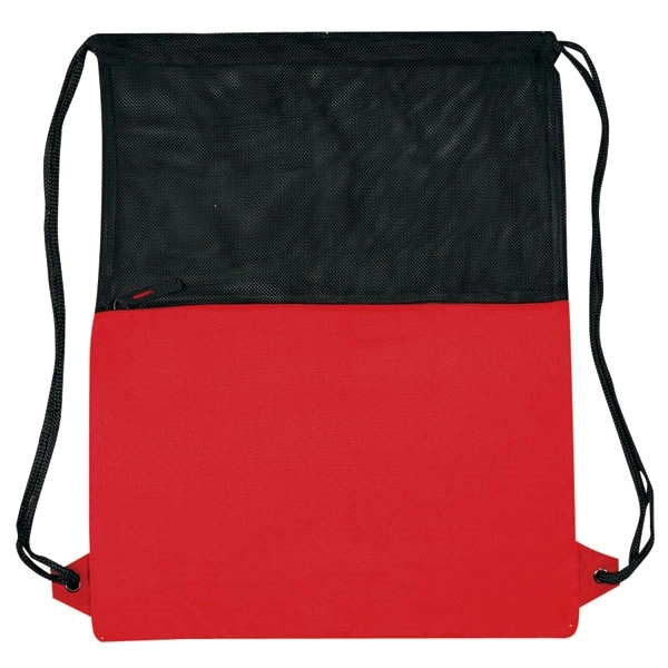 Pack made of nylon 210 denier, mesh features large compartment with... from ASI 46420 Continental Mkting Svc Inc / CMBags