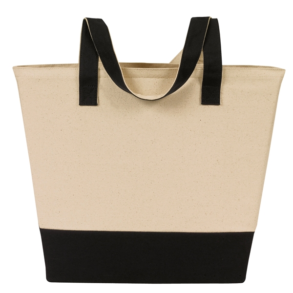 12 oz. 100% raw cotton canvas meeting tote bag features two... from ASI 46420 Continental Mkting Svc Inc / CMBags
